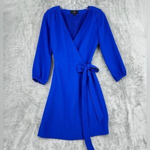 J. Crew Wrap Dress In 365 Crepe Women's Size 10